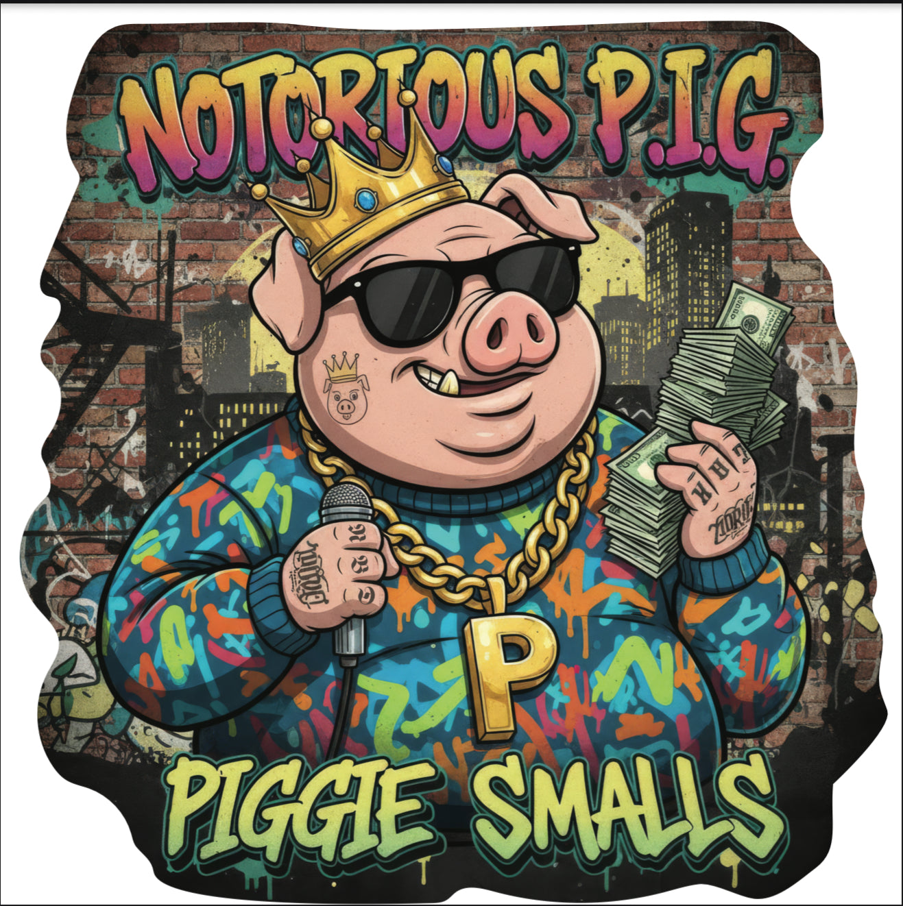 Notorious P.I.G. “Piggie Smalls” T-Shirt