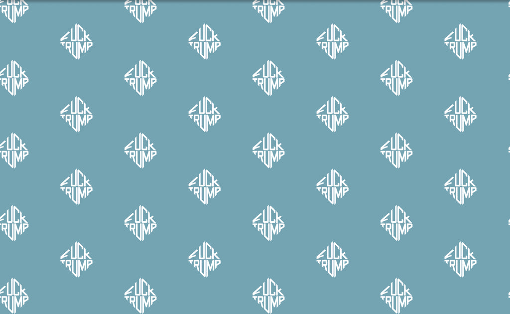 Incognito Fuck Trump Button Shirt