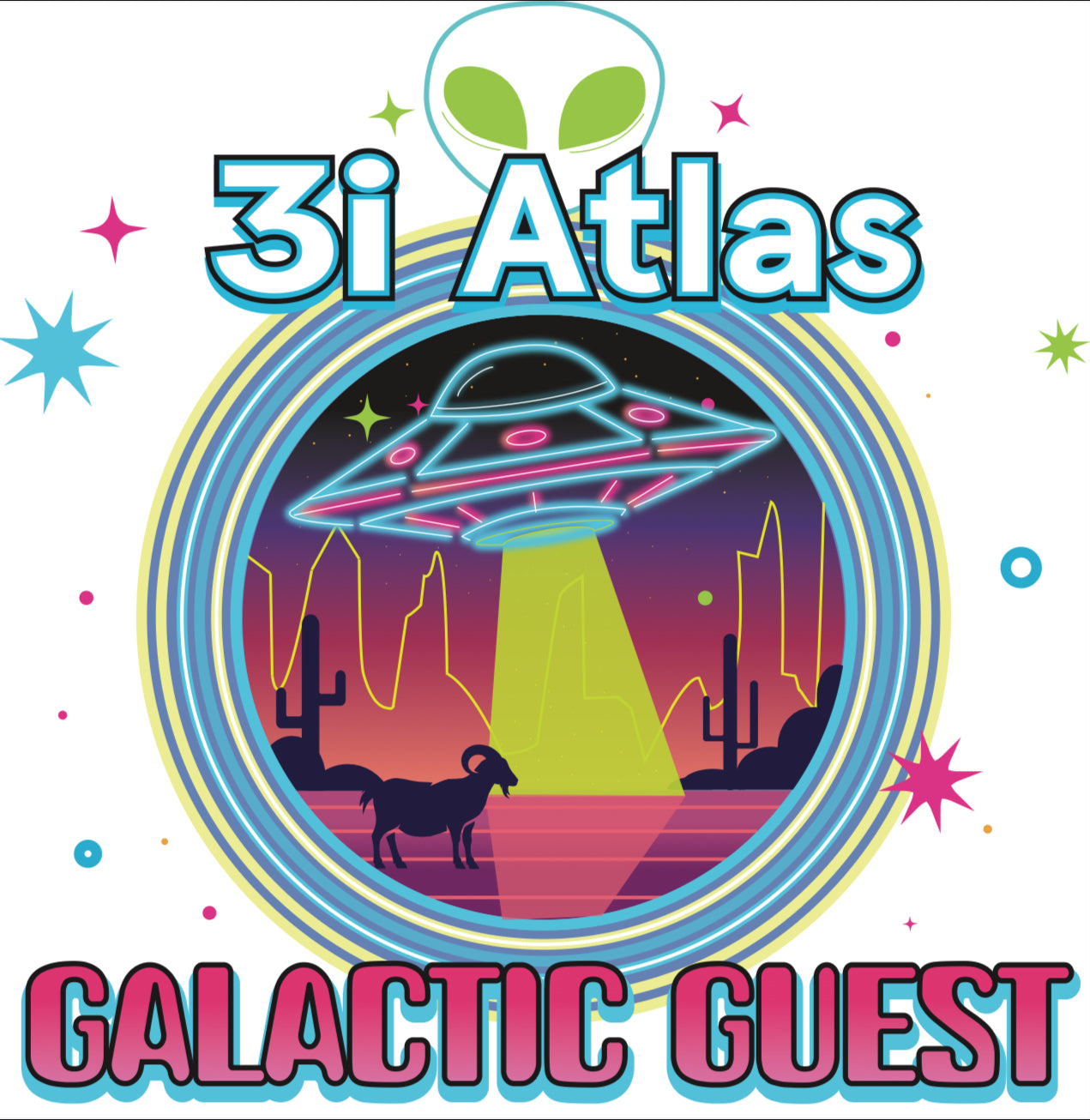 3i Atlas Galactic Guest Unisex T-Shirt