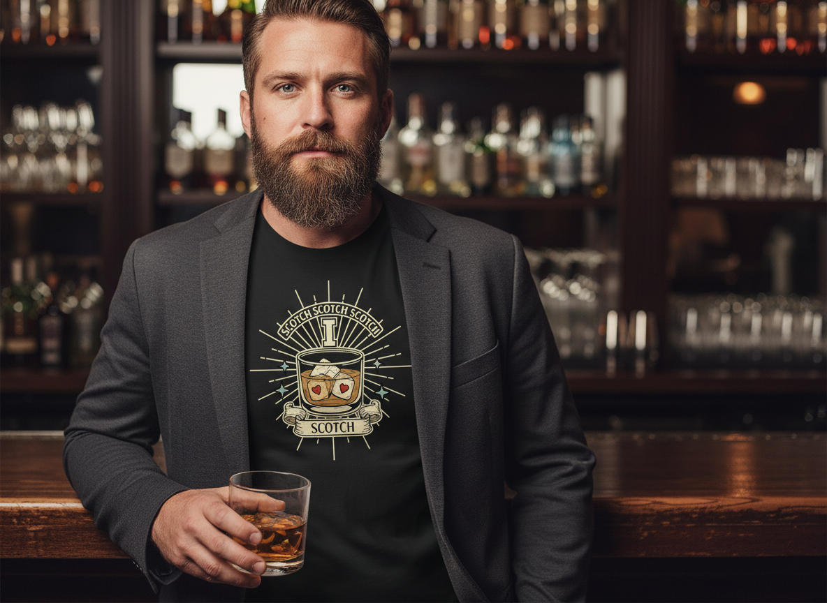 Scotch Scotch Scotch I ❤️ Scotch Unisex T-Shirt
