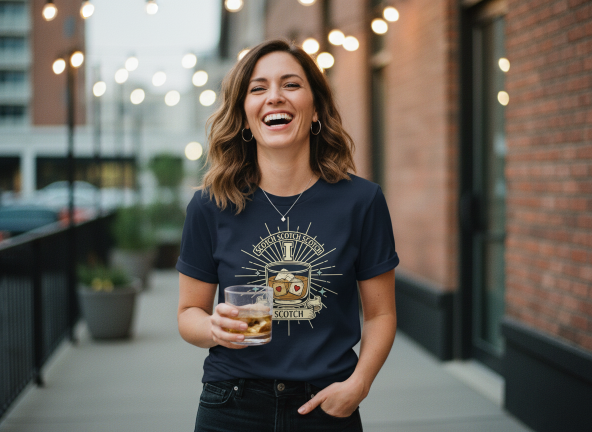 Scotch Scotch Scotch I ❤️ Scotch Unisex T-Shirt