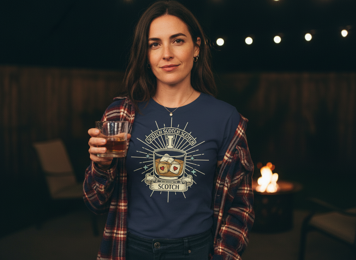 Scotch Scotch Scotch I ❤️ Scotch Unisex T-Shirt