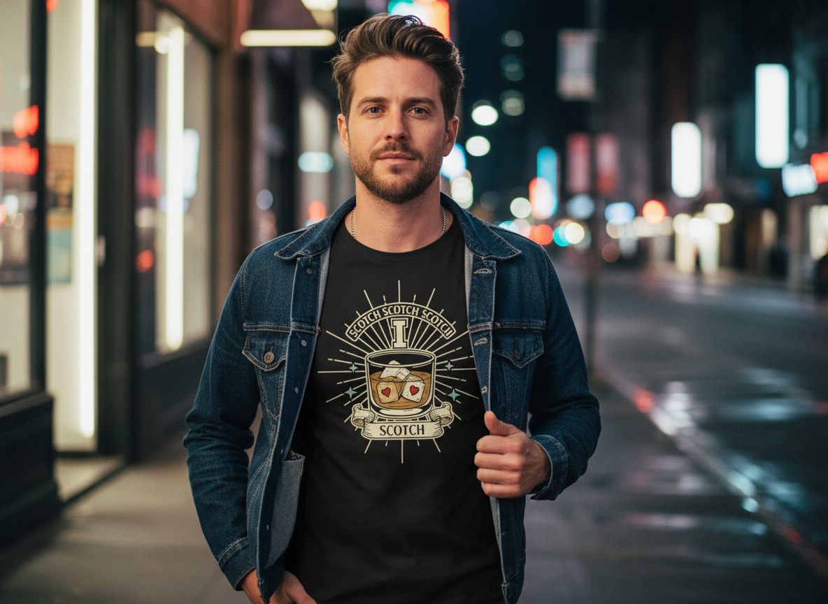 Scotch Scotch Scotch I ❤️ Scotch Unisex T-Shirt