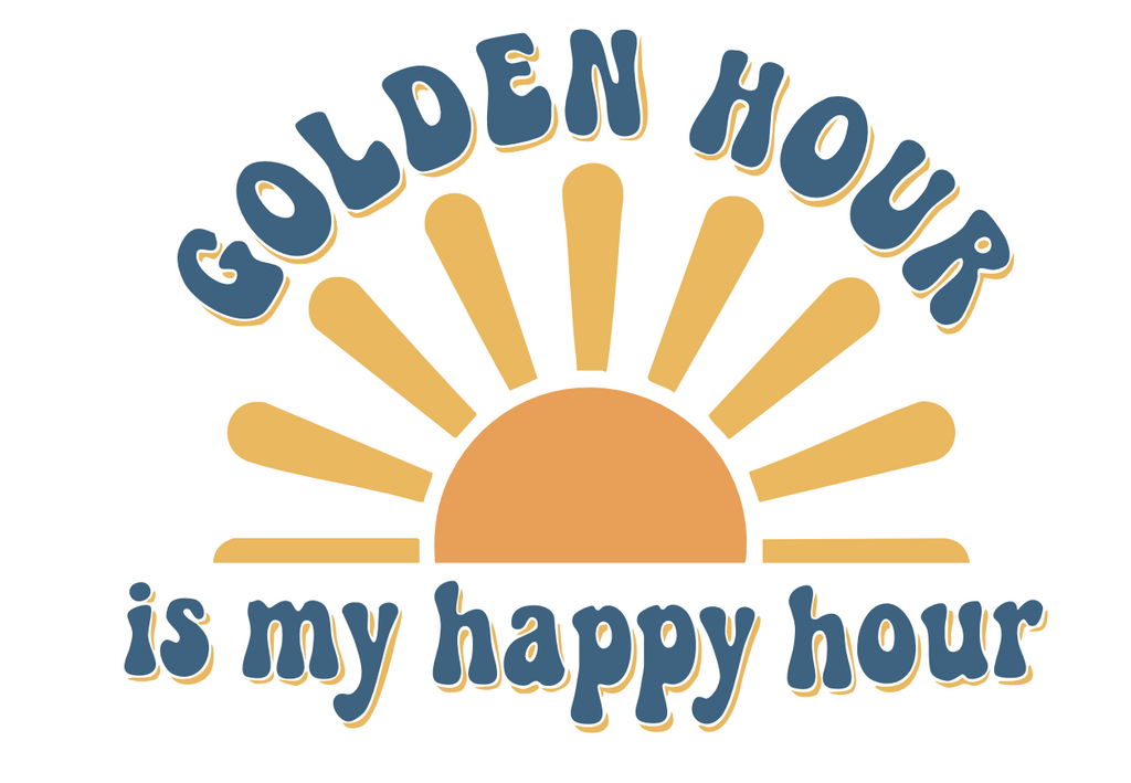 Golden Hour Is My Happy Hour T-Shirt